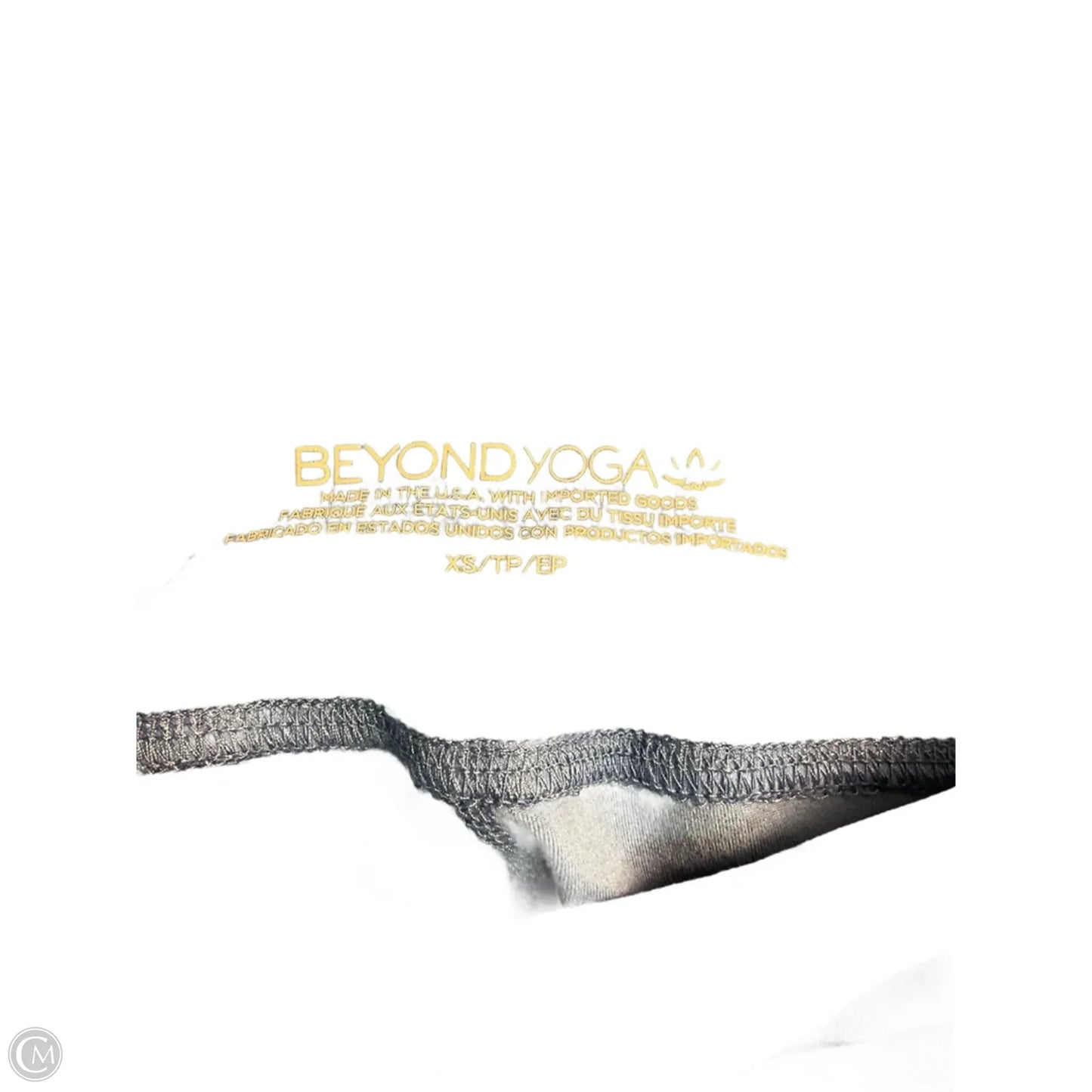 Athletic Leggings Capris By Beyond Yoga In Blue, Size: Xs