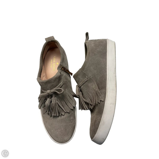 Shoes Designer By Kate Spade In Grey, Size: 8