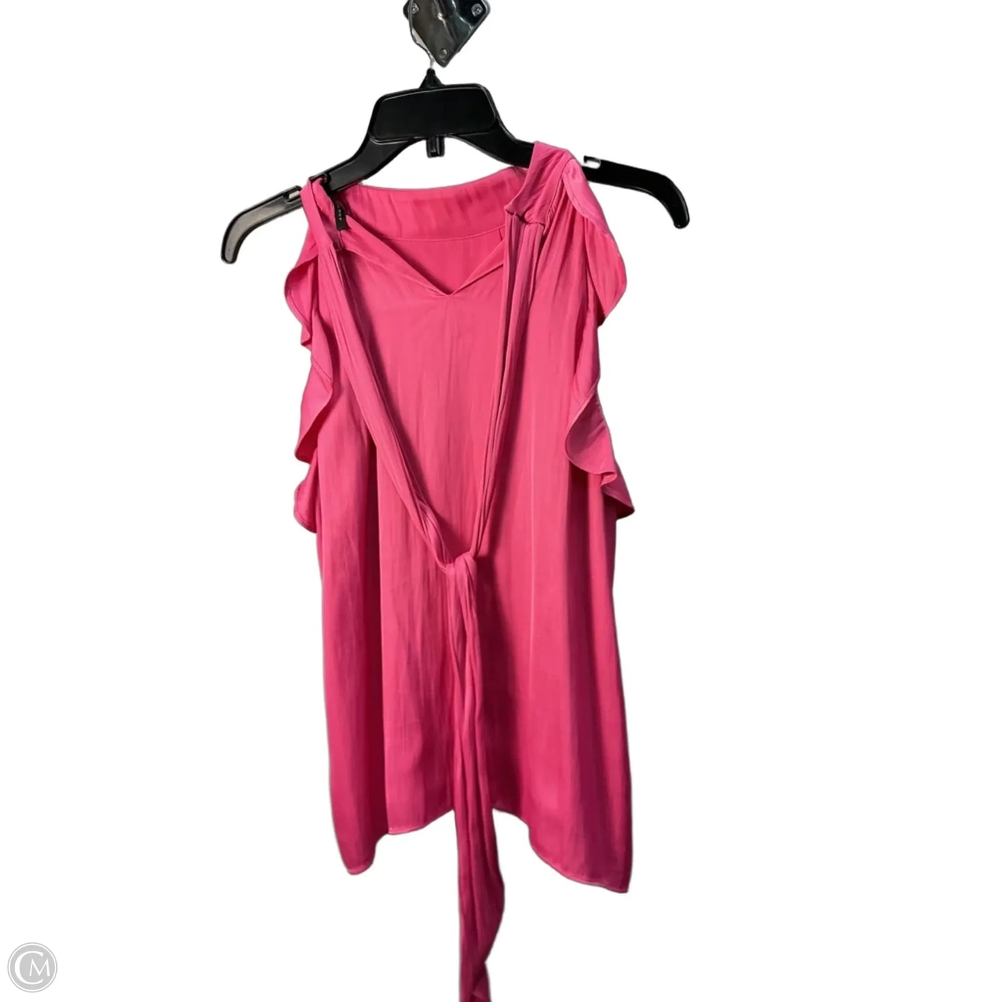 Top Sleeveless By Ann Taylor In Pink, Size: S