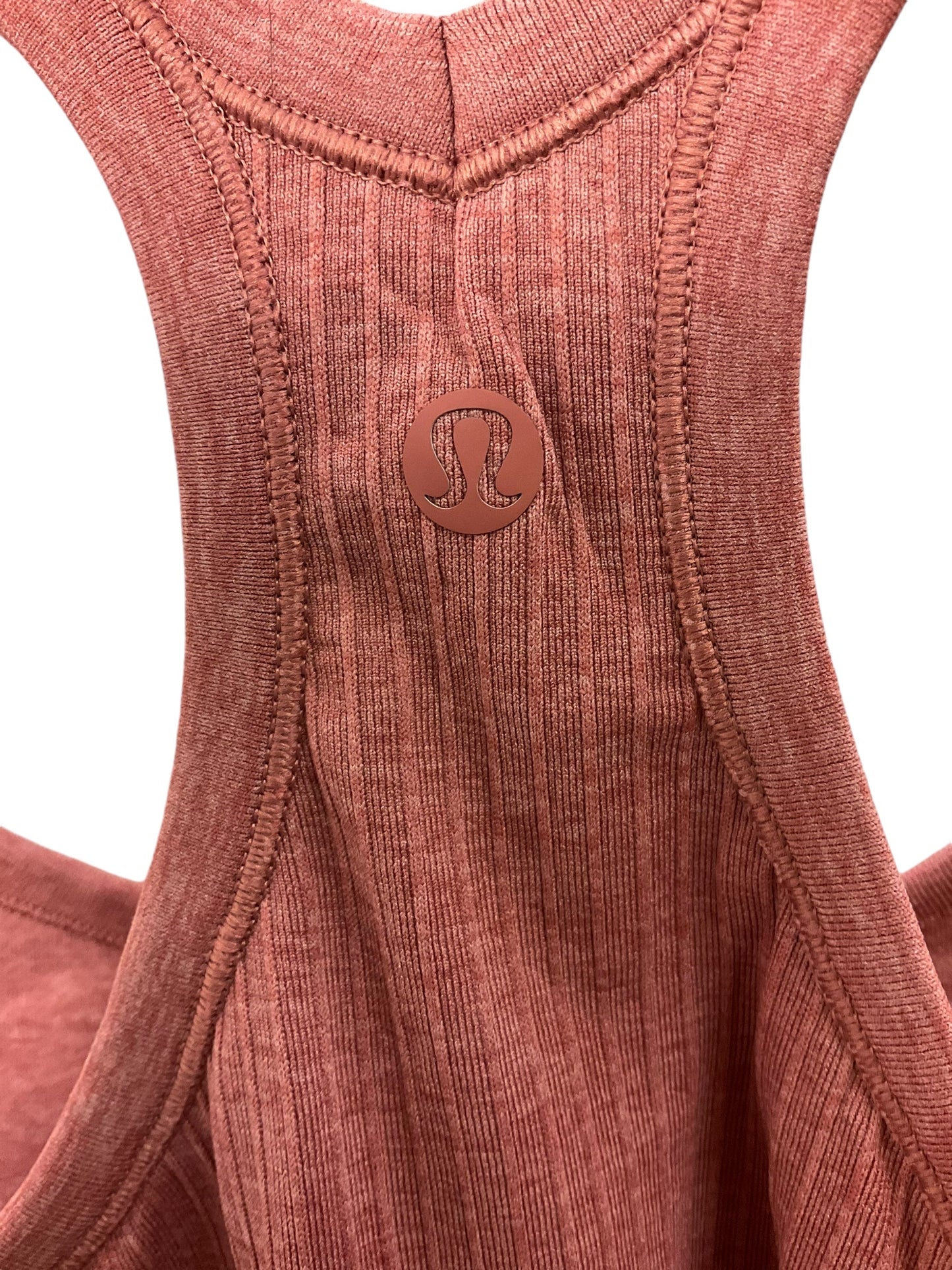 Athletic Tank Top By Lululemon In Pink, Size: 12