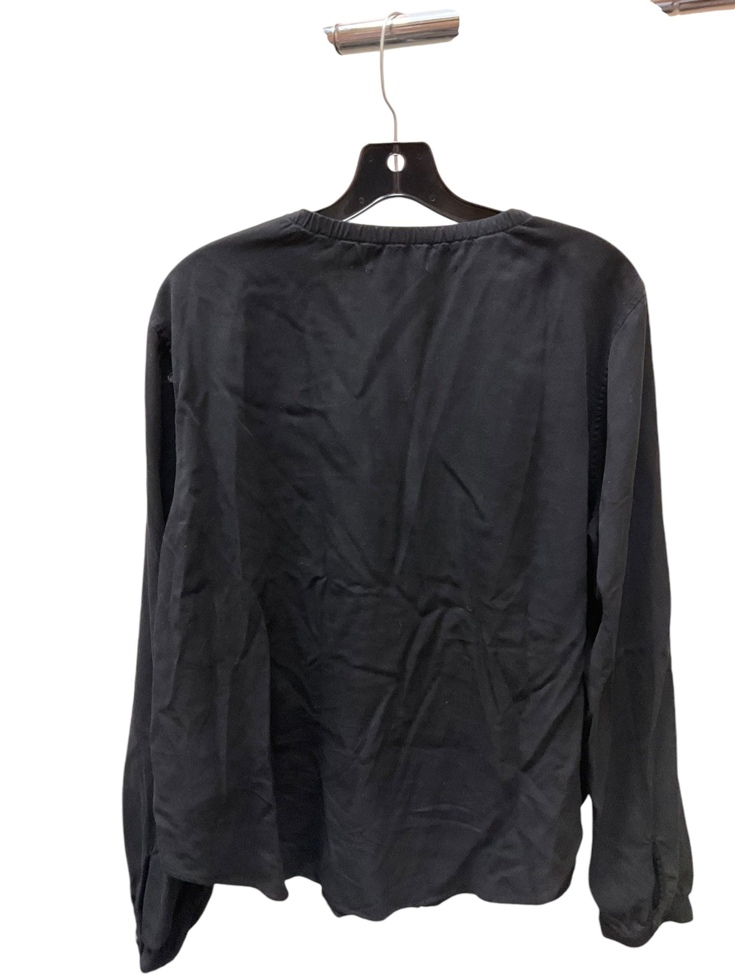 Top Long Sleeve By Cloth And Stone In Black, Size: Xl