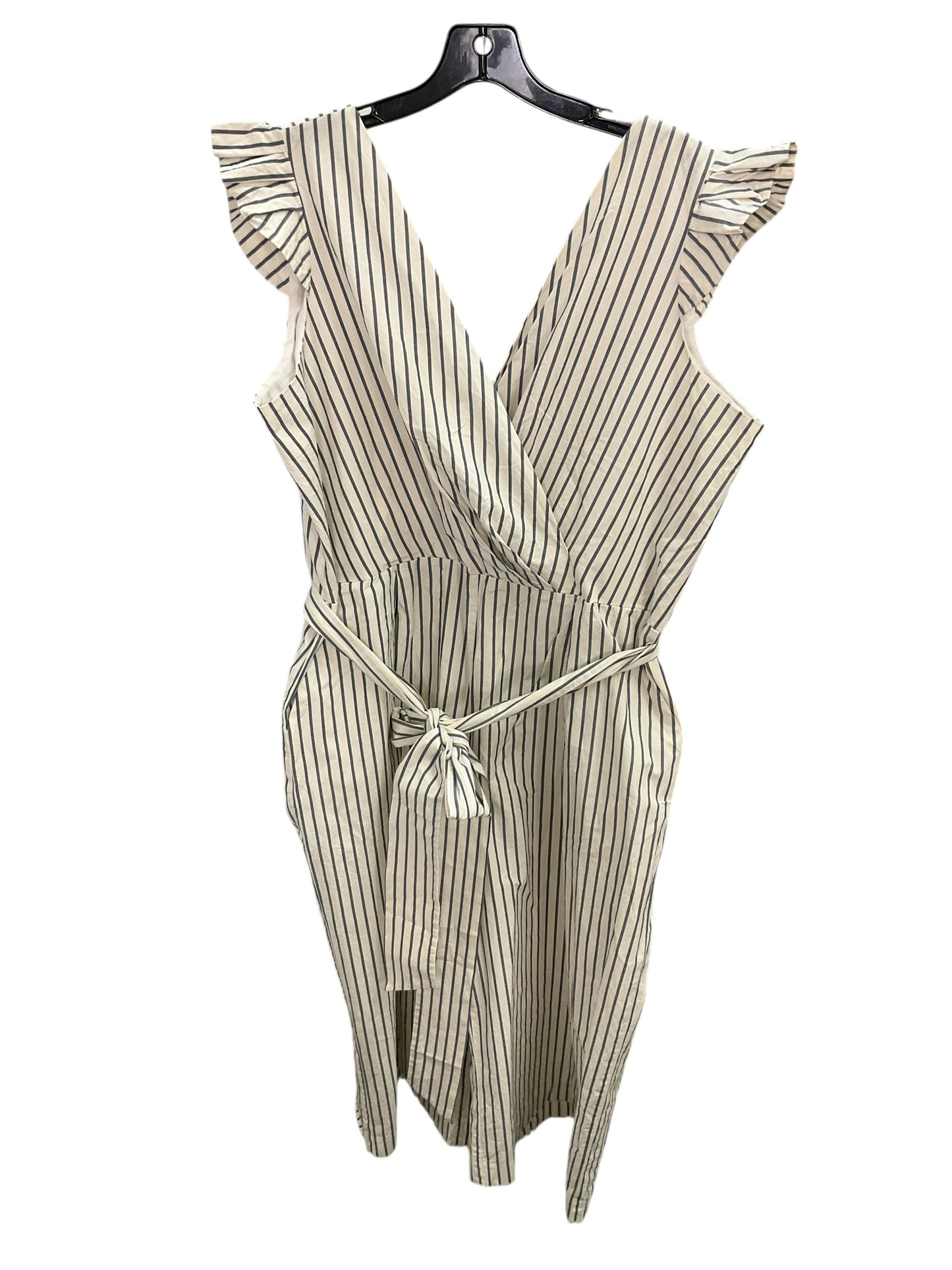 Jumpsuit By Nordstrom In Striped, Size: 18