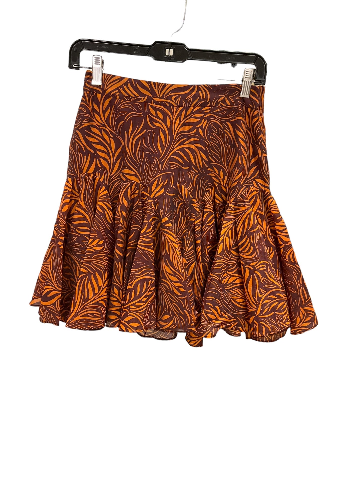 Skirt Mini & Short By Ted Baker In Orange, Size: M