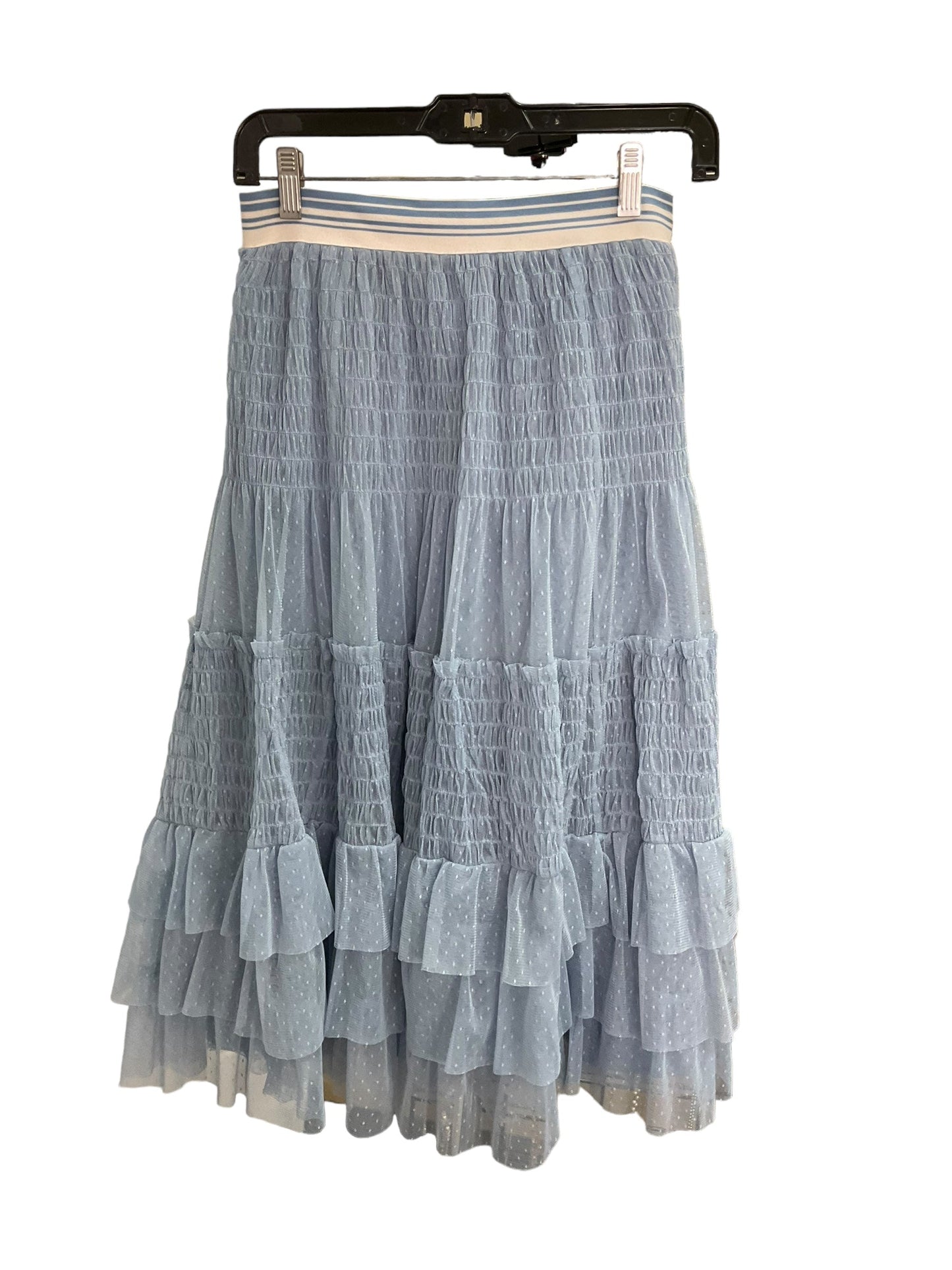 Skirt Midi By Maeve In Blue, Size: 2