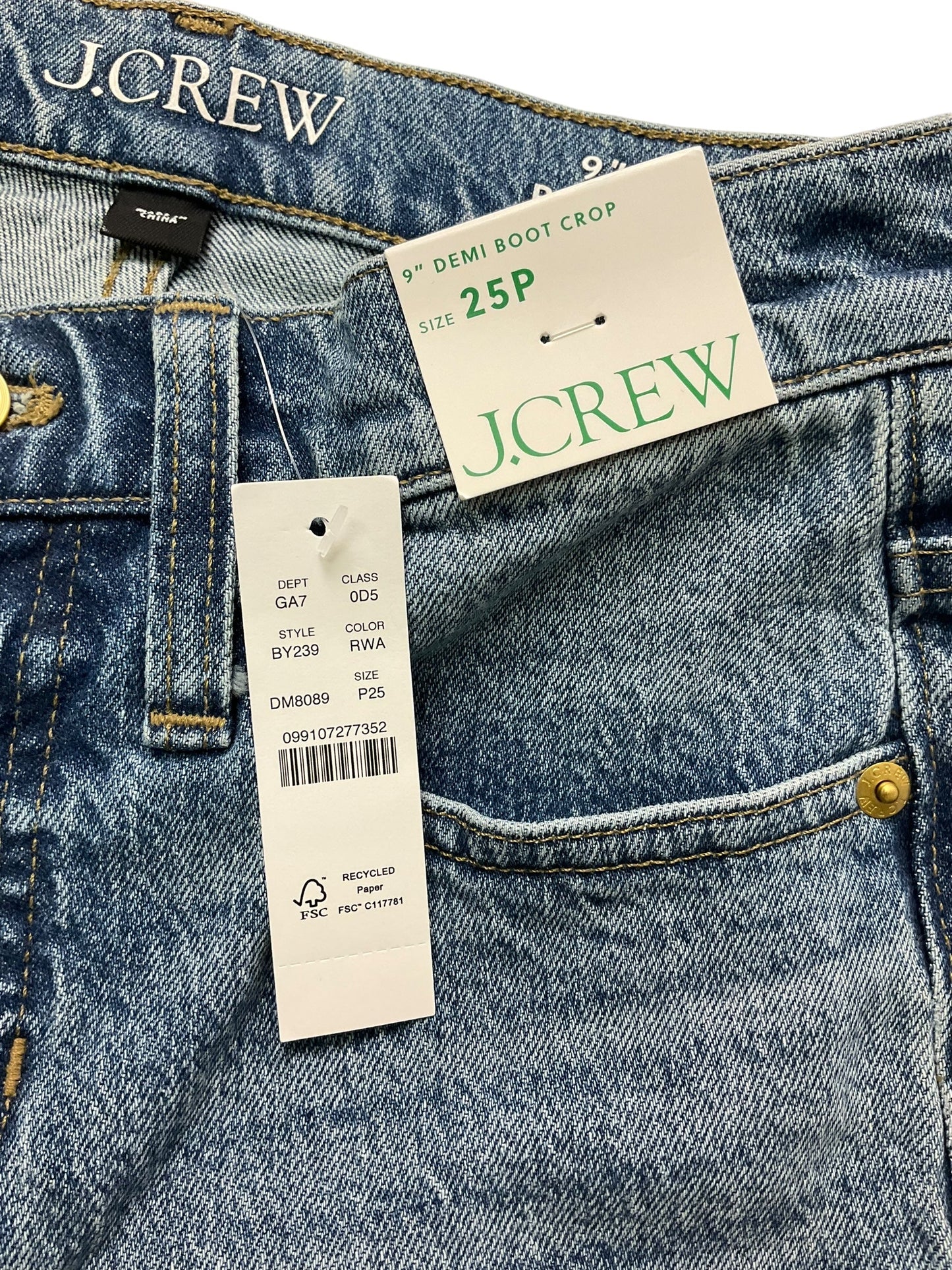 Jeans Straight By J Crew In Denim, Size: 2