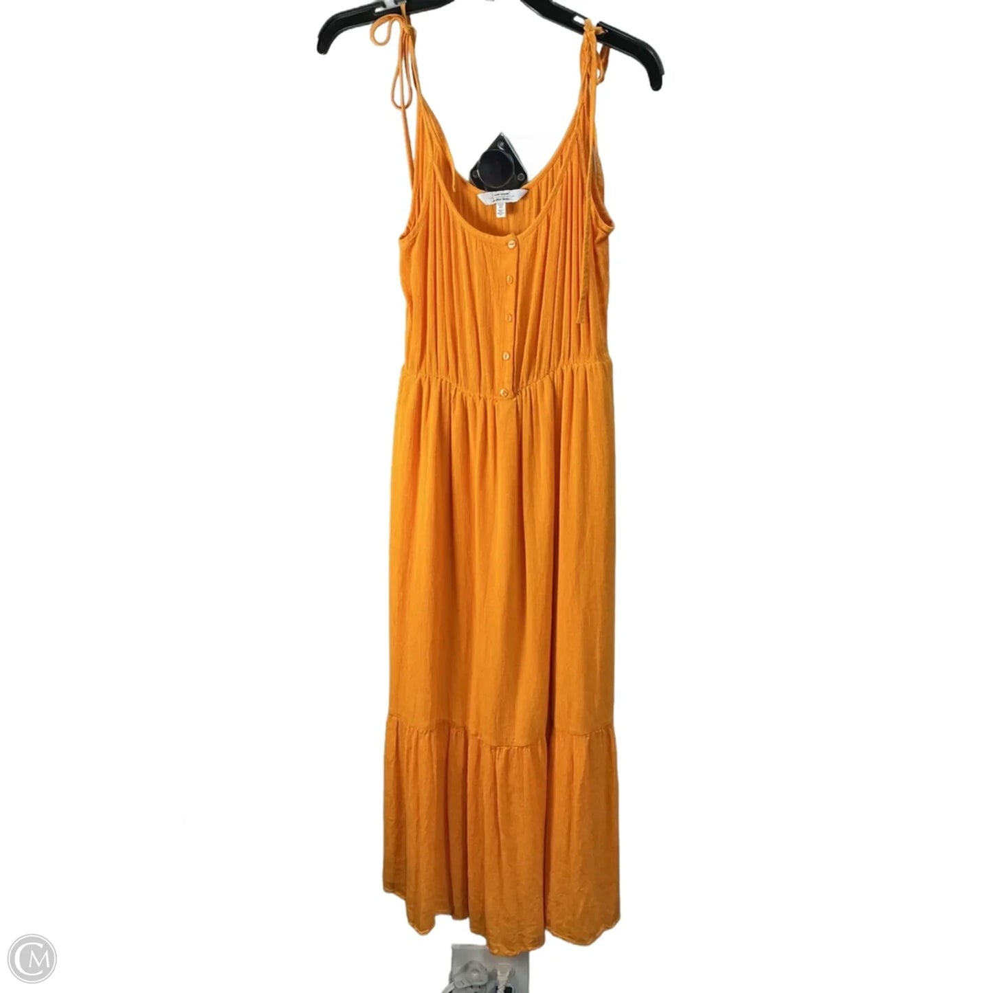 Dress Casual Maxi By Nordstrom In Yellow, Size: S