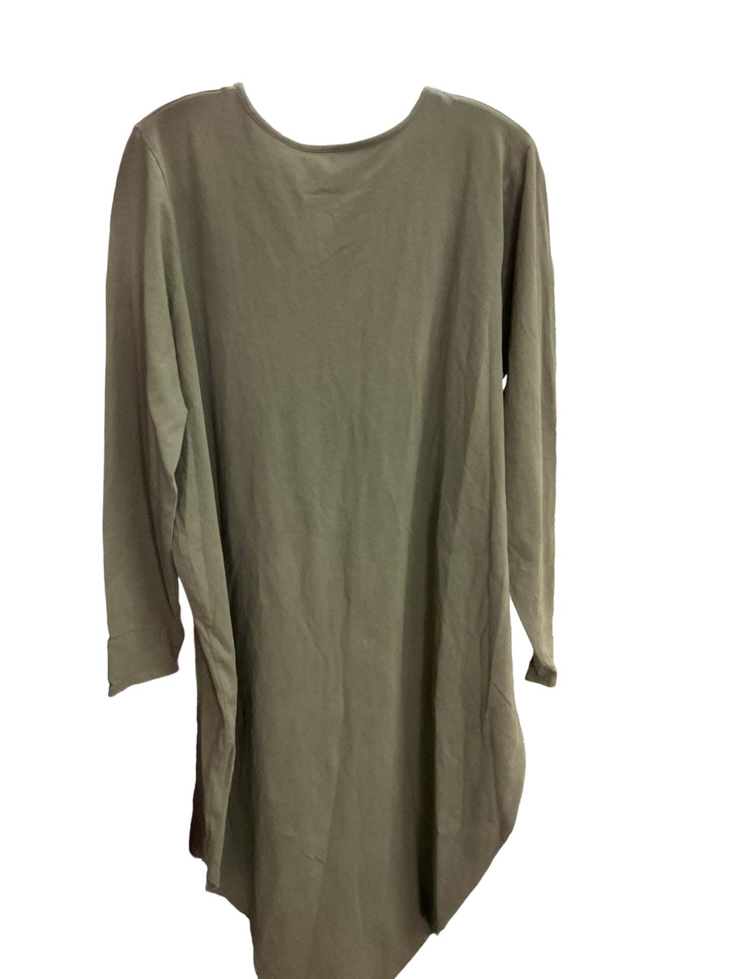 Dress Casual Midi By Nordstrom In Olive, Size: M