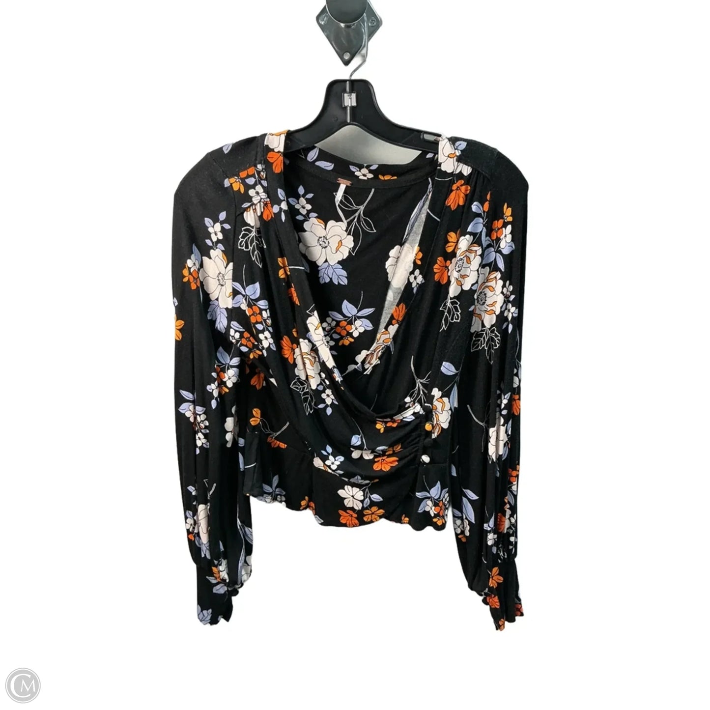 Top Long Sleeve By Free People In Black, Size: Xs