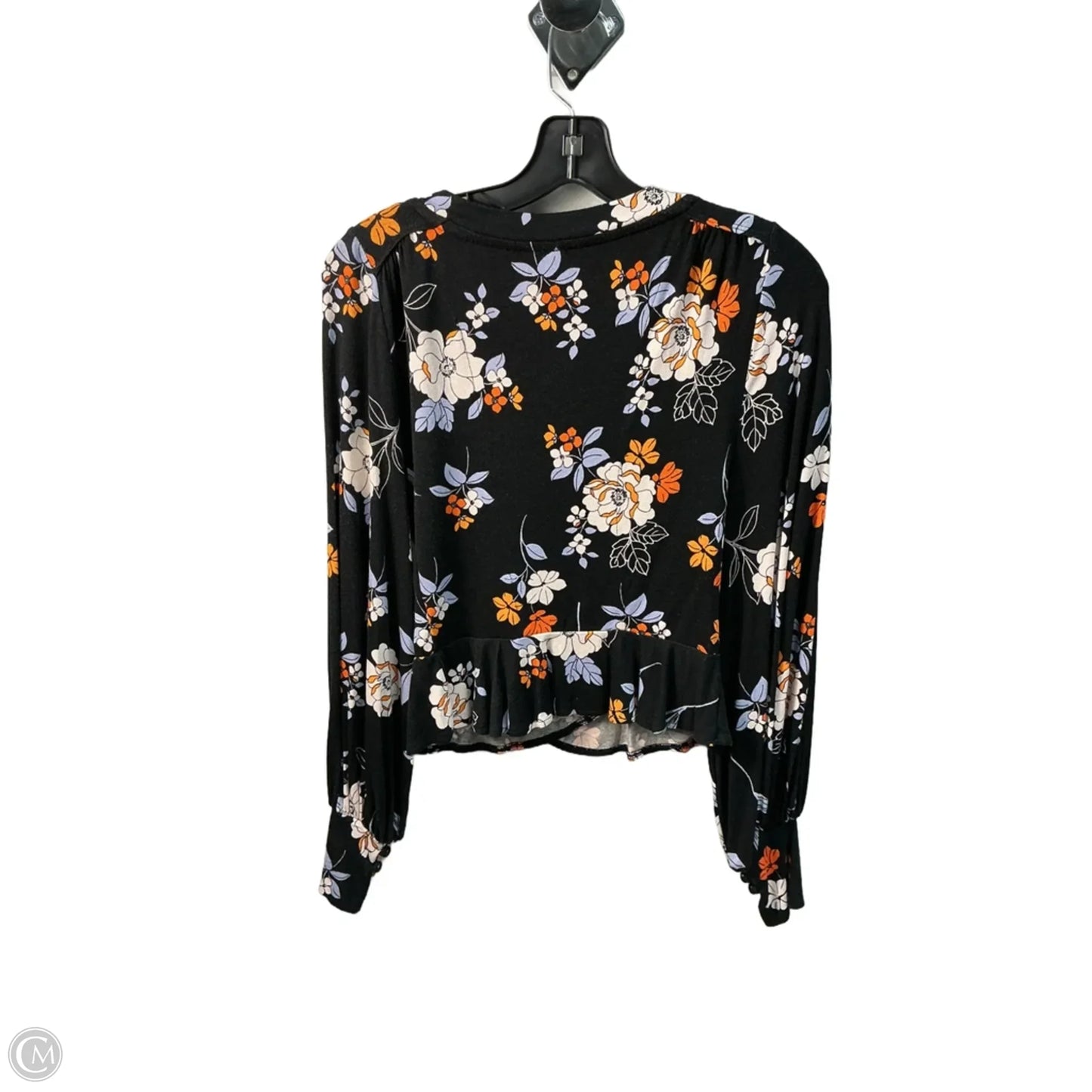 Top Long Sleeve By Free People In Black, Size: Xs