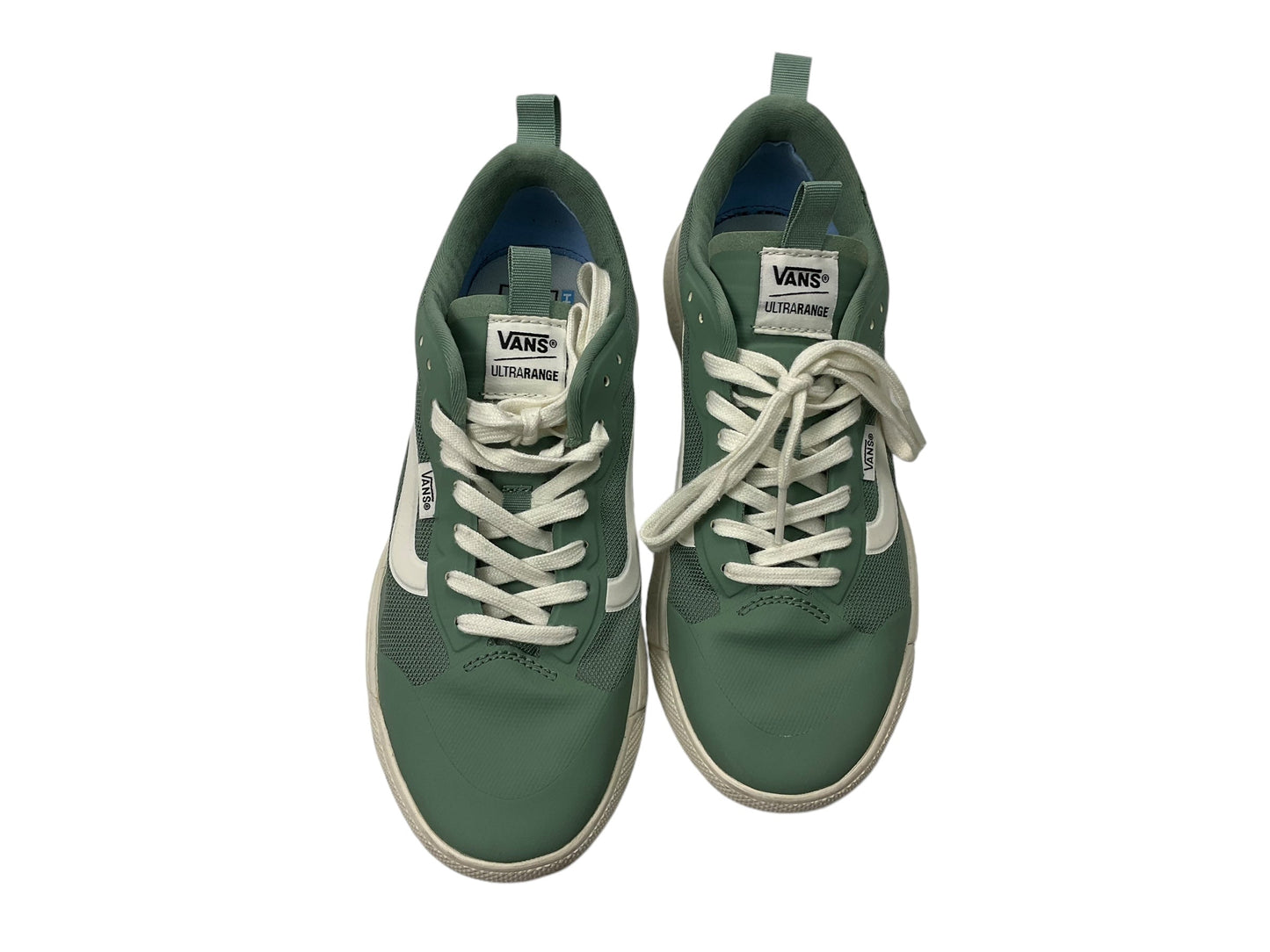 Shoes Athletic By Vans In Green, Size: 8