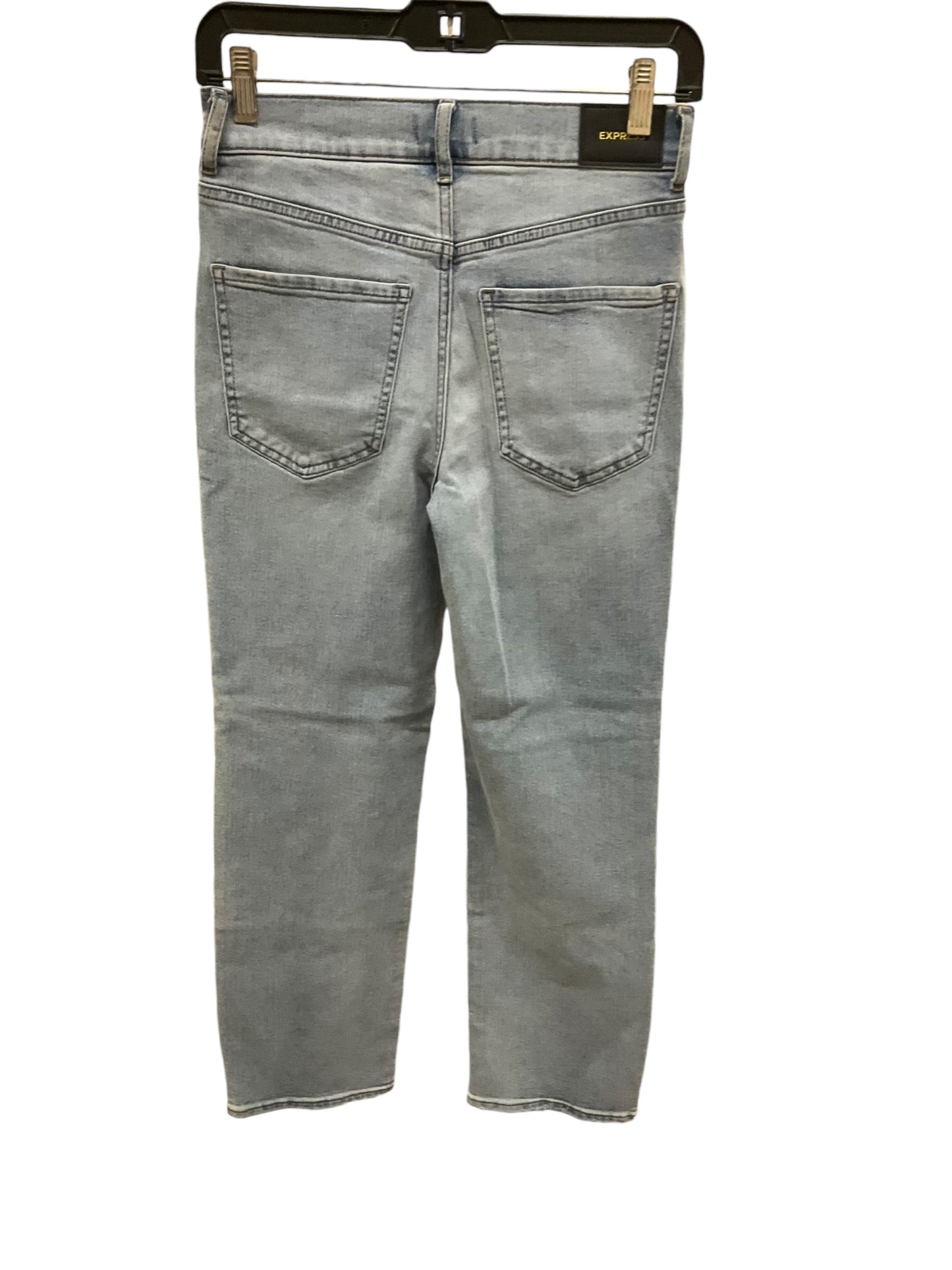 Jeans Straight By Express In Denim, Size: 0