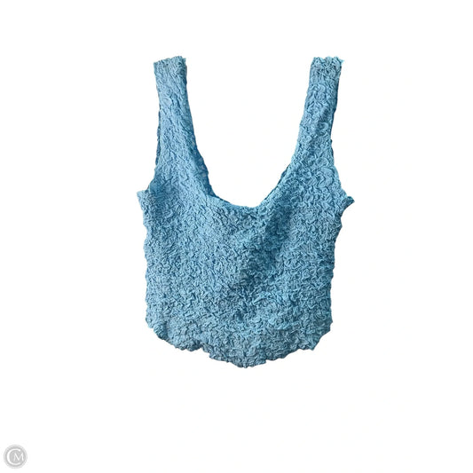 Top Sleeveless By Free People In Blue, Size: L