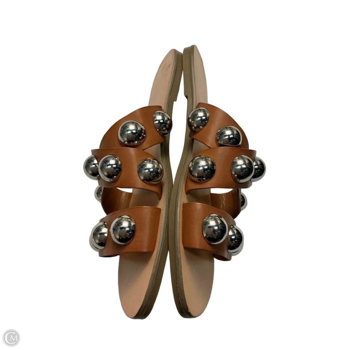Sandals Flats By Marc Fisher In Brown, Size: 5.5