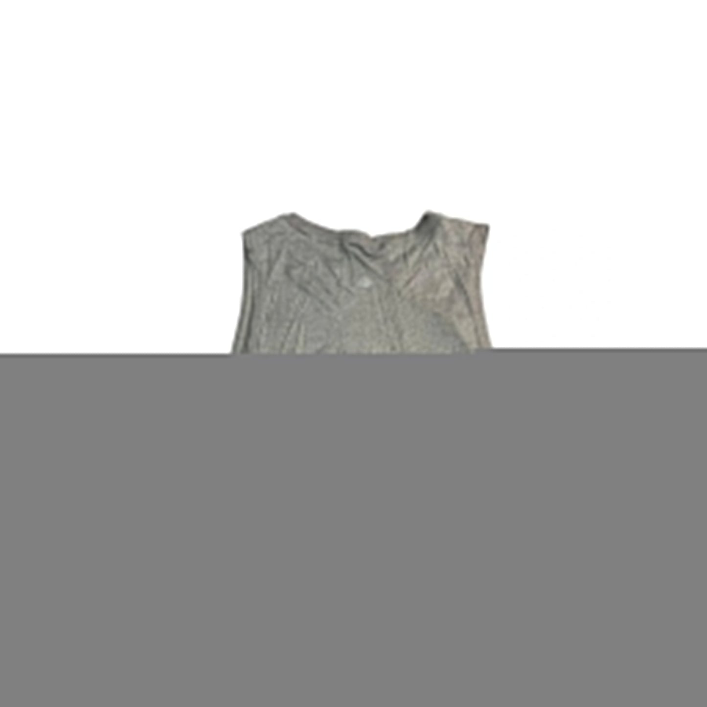 Athletic Tank Top By Lululemon In Grey, Size: M