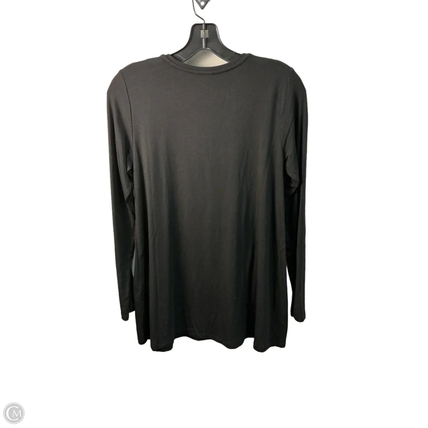 Top Long Sleeve By Eileen Fisher In Black, Size: Xs