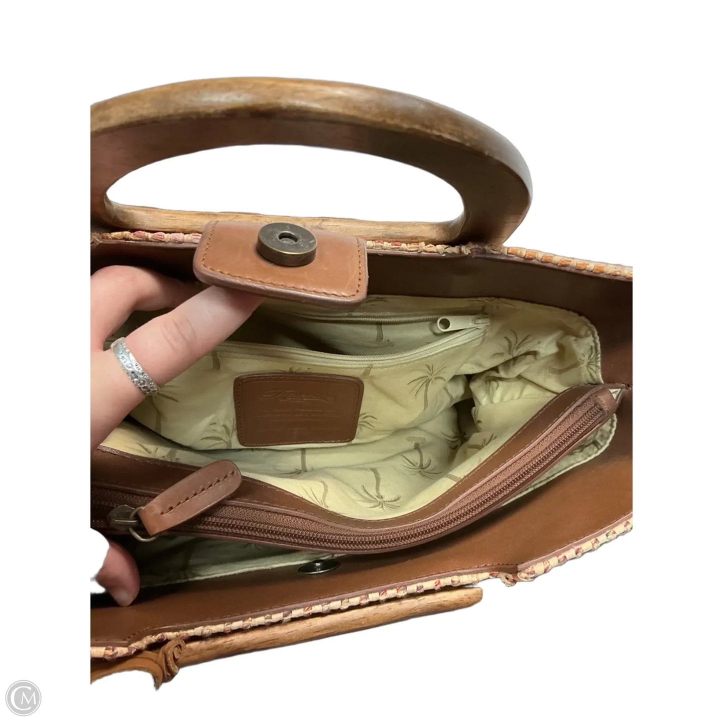 Handbag By Fossil, Size: Medium