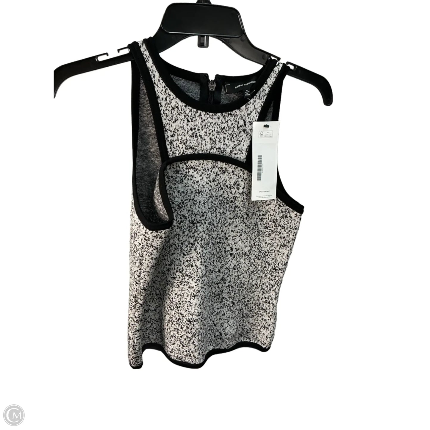 Top Sleeveless By Robert Rodriguez In Grey, Size: S