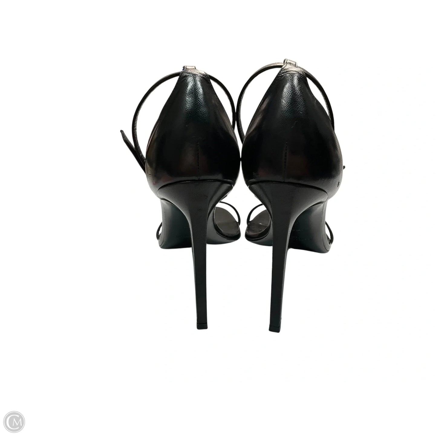 Shoes Luxury Designer By Yves Saint Laurent In Black, Size: 9