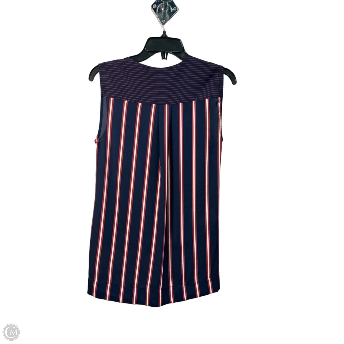 Top Sleeveless By Bcbgmaxazria In Striped Pattern, Size: Xs