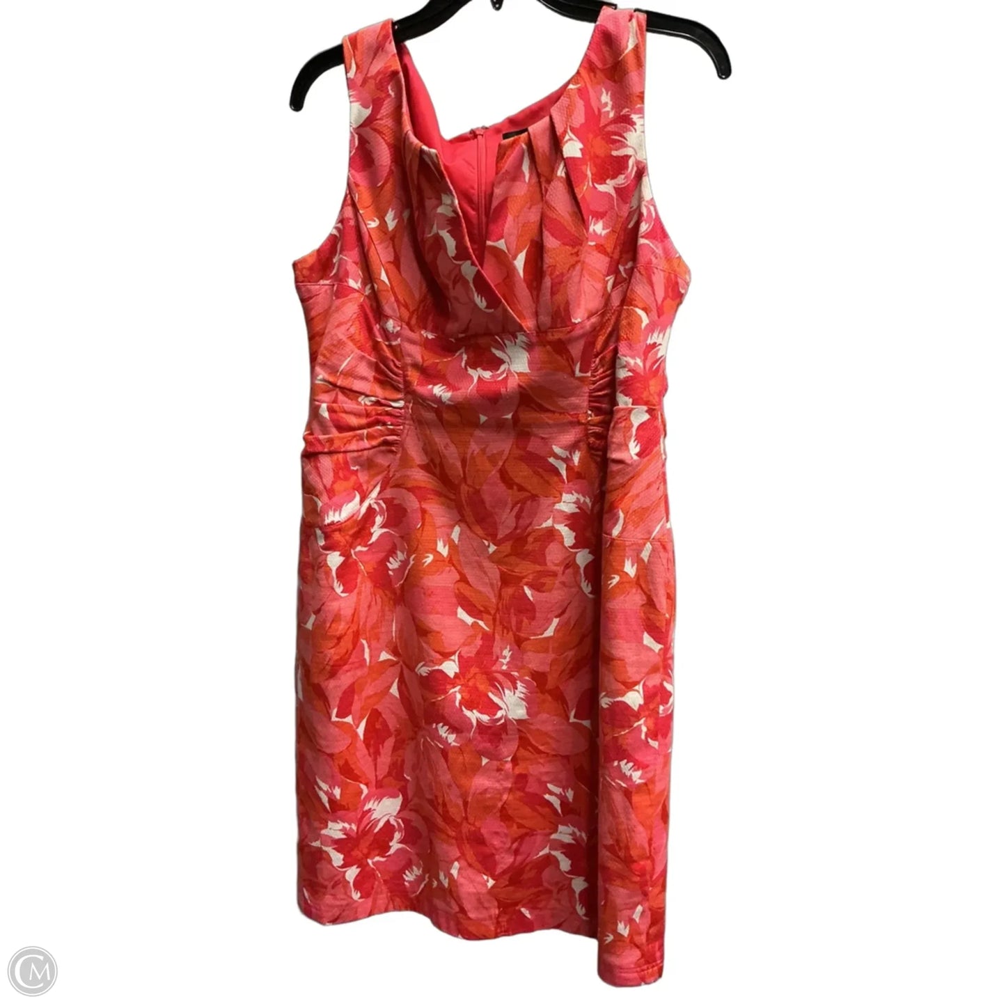 Dress Casual Midi By Adrianna Papell In Red, Size: 14p