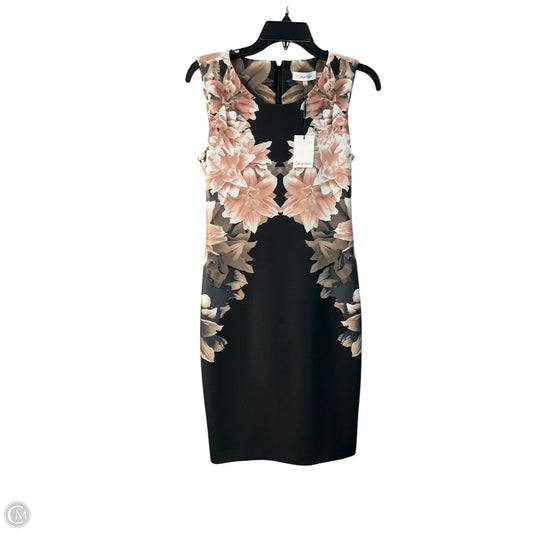 Dress Party Midi By Calvin Klein In Pink, Size: 4