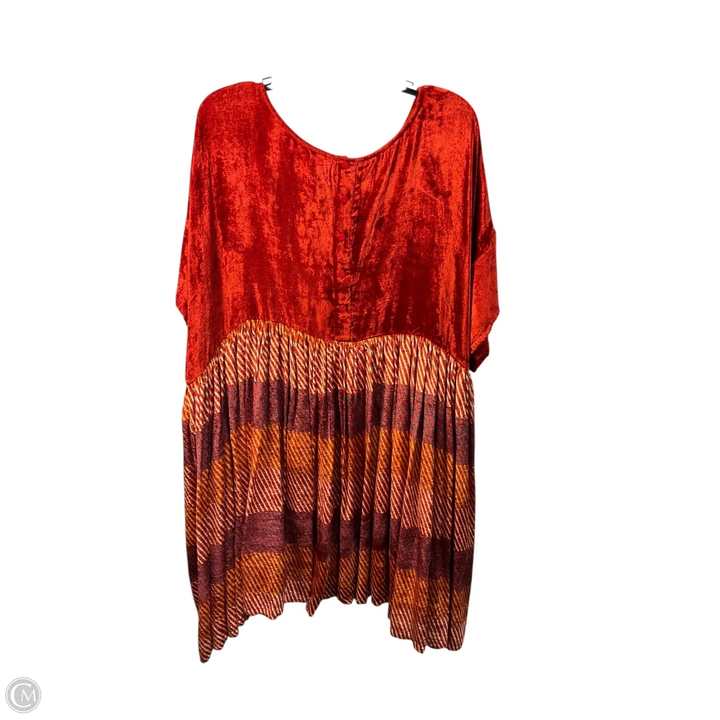 Dress Casual Short By Anthropologie In Red, Size: Xs