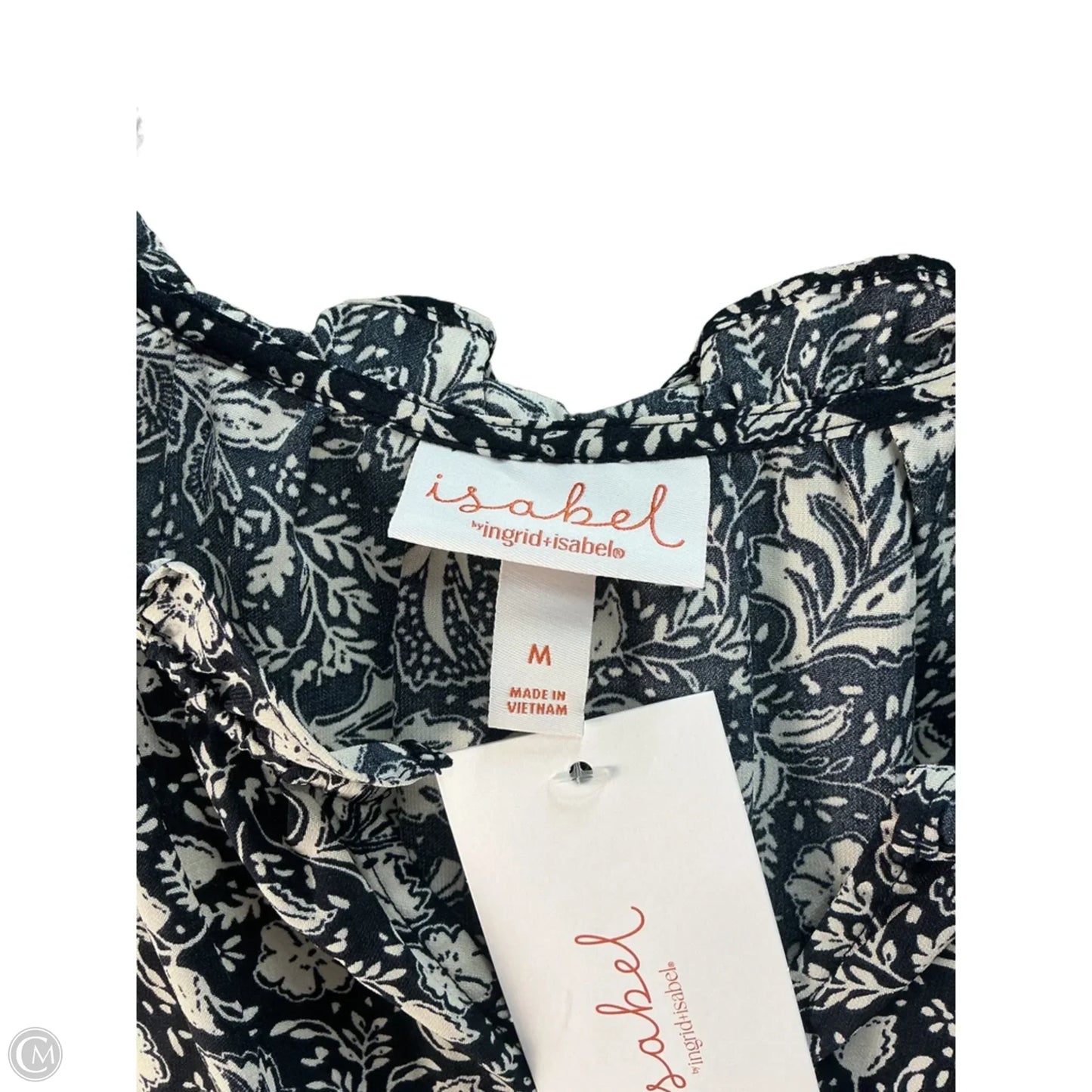 Top 2pc 3/4 Sleeve By Ingrid & Isabel In Blue, Size: M
