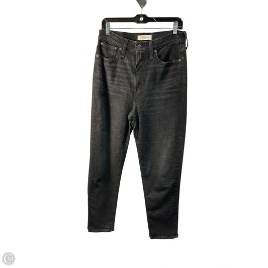 Jeans Straight By Madewell In Black, Size: 6