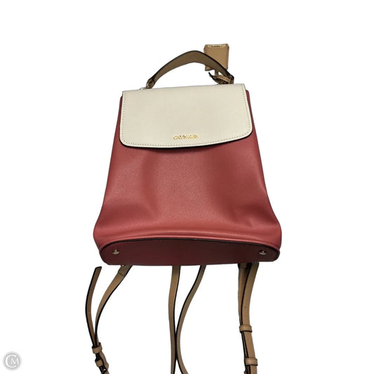 Backpack By Calvin Klein, Size: Medium