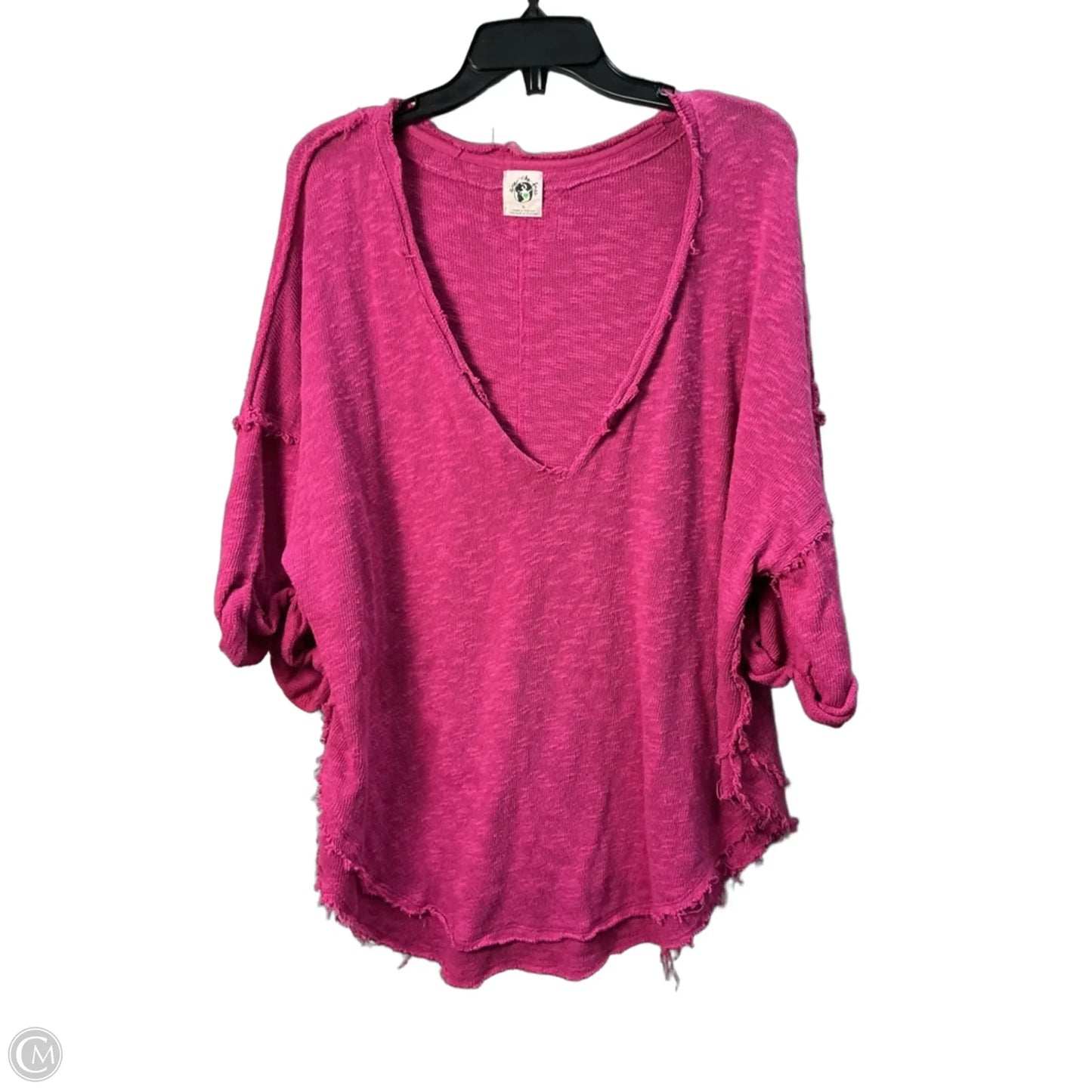Top Short Sleeve By We The Free In Pink, Size: Xl