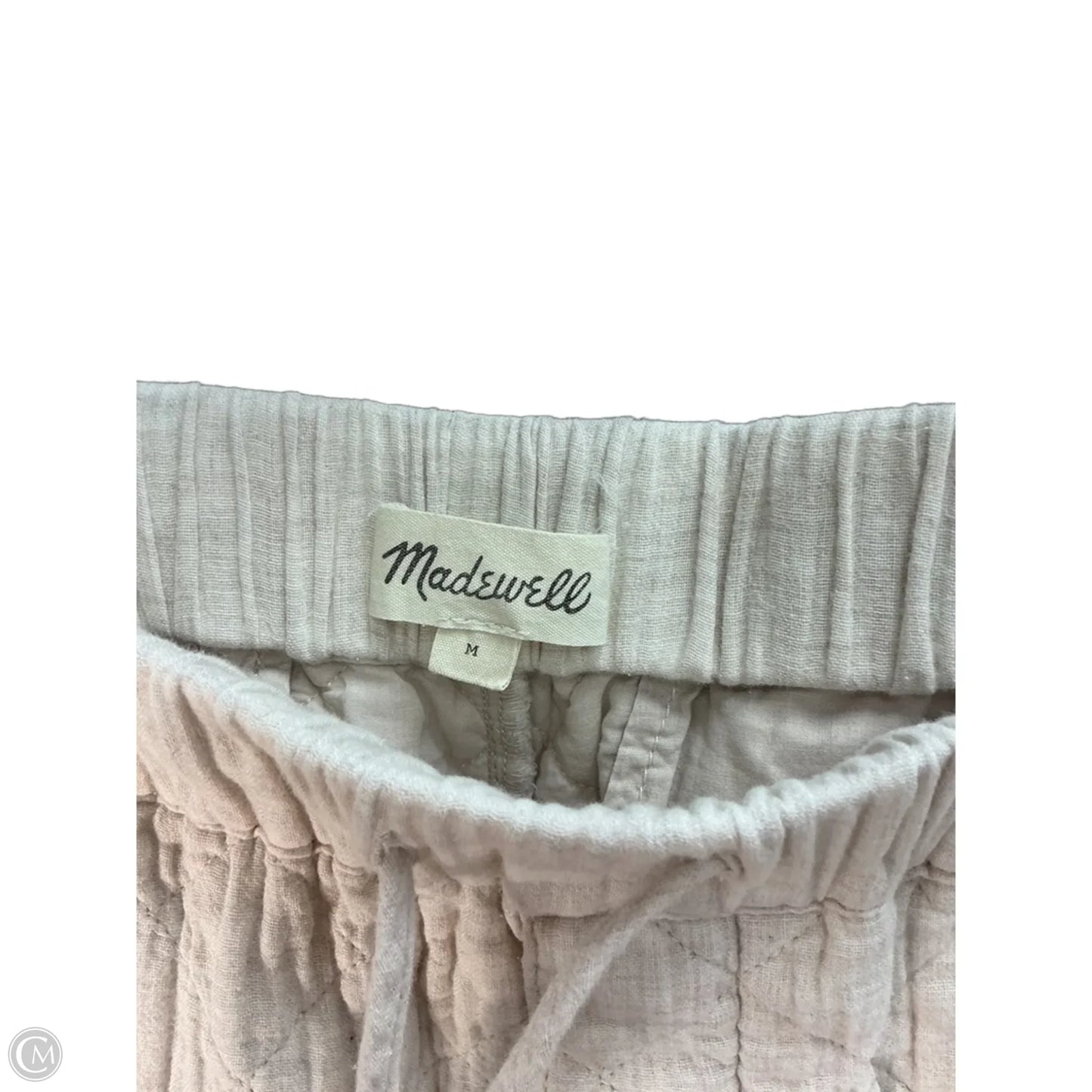 Pants Joggers By Madewell In Cream, Size: 8
