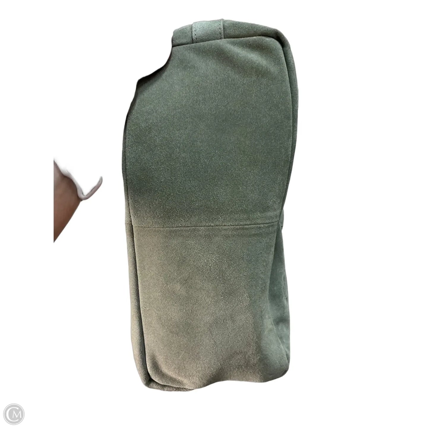 Handbag Leather By Margot, Size: Medium
