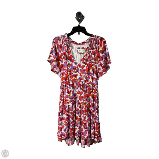 Dress Casual Midi By Anthropologie In Red, Size: S