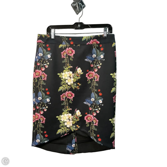 Skirt Midi By Ted Baker In Black, Size: 4