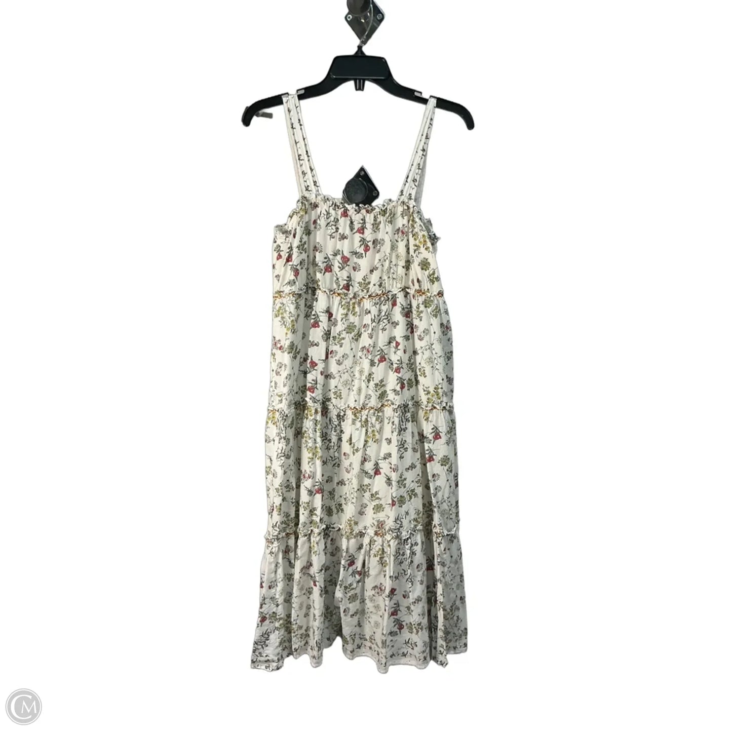 Dress Casual Midi By Max Studio In White, Size: L