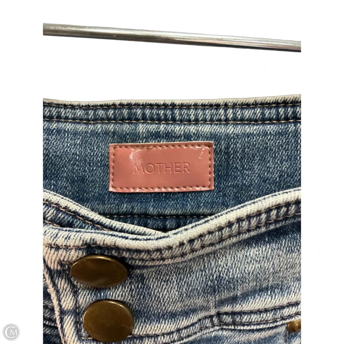 Jeans Skinny By Mother In Blue, Size: 6