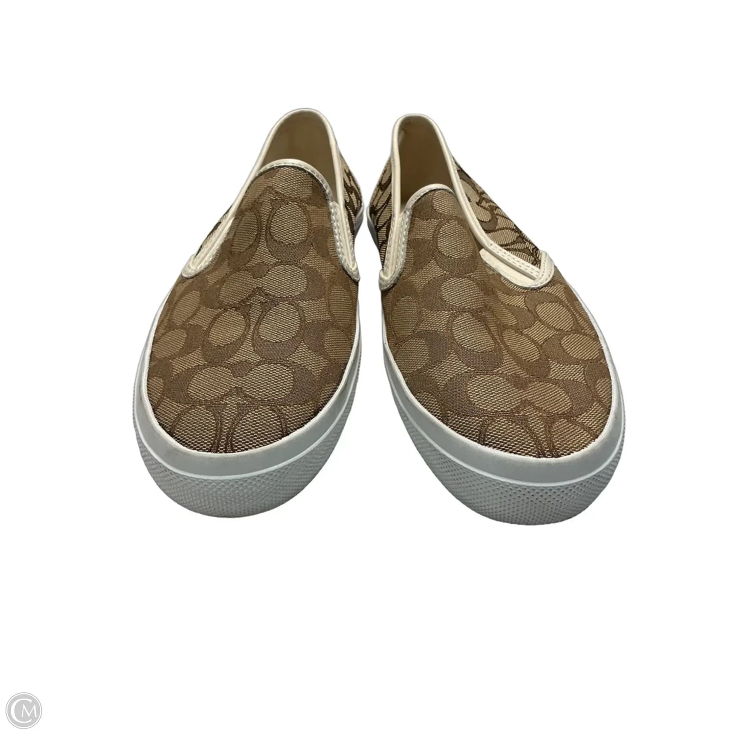 Shoes Designer By Coach In Tan, Size: 9.5