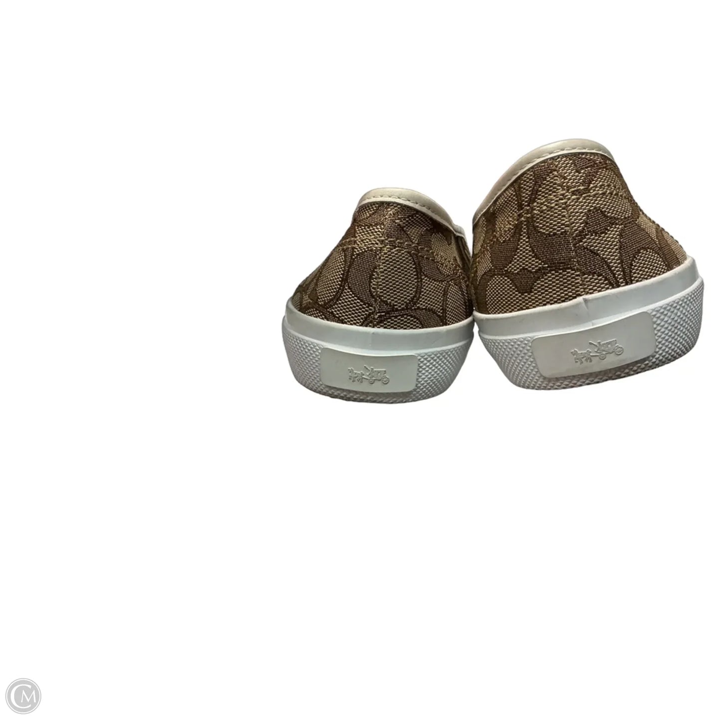 Shoes Designer By Coach In Tan, Size: 9.5