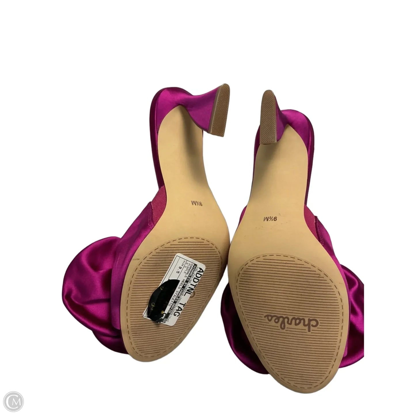 Sandals Heels Stiletto By Charles By Charles David In Purple, Size: 9.5
