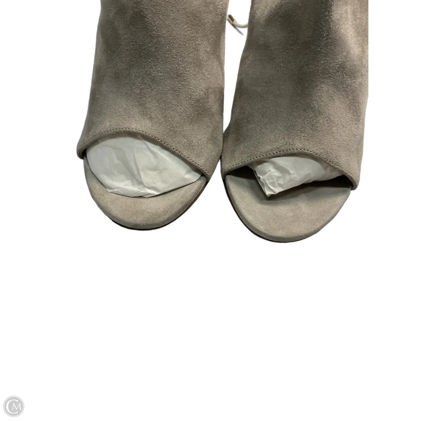 Sandals Designer By Aquazzura In Grey, Size: 7.5