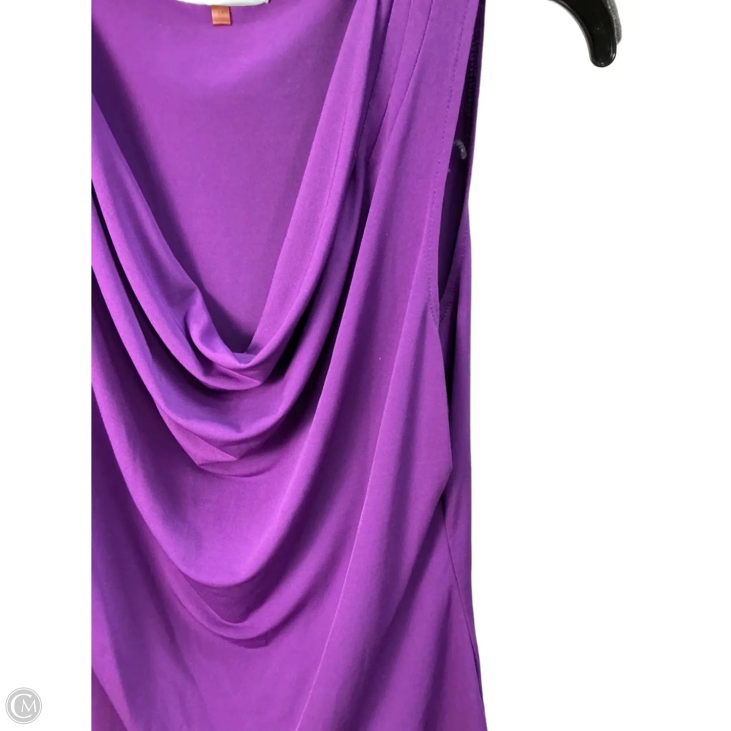 Top Sleeveless By Calvin Klein In Purple, Size: M