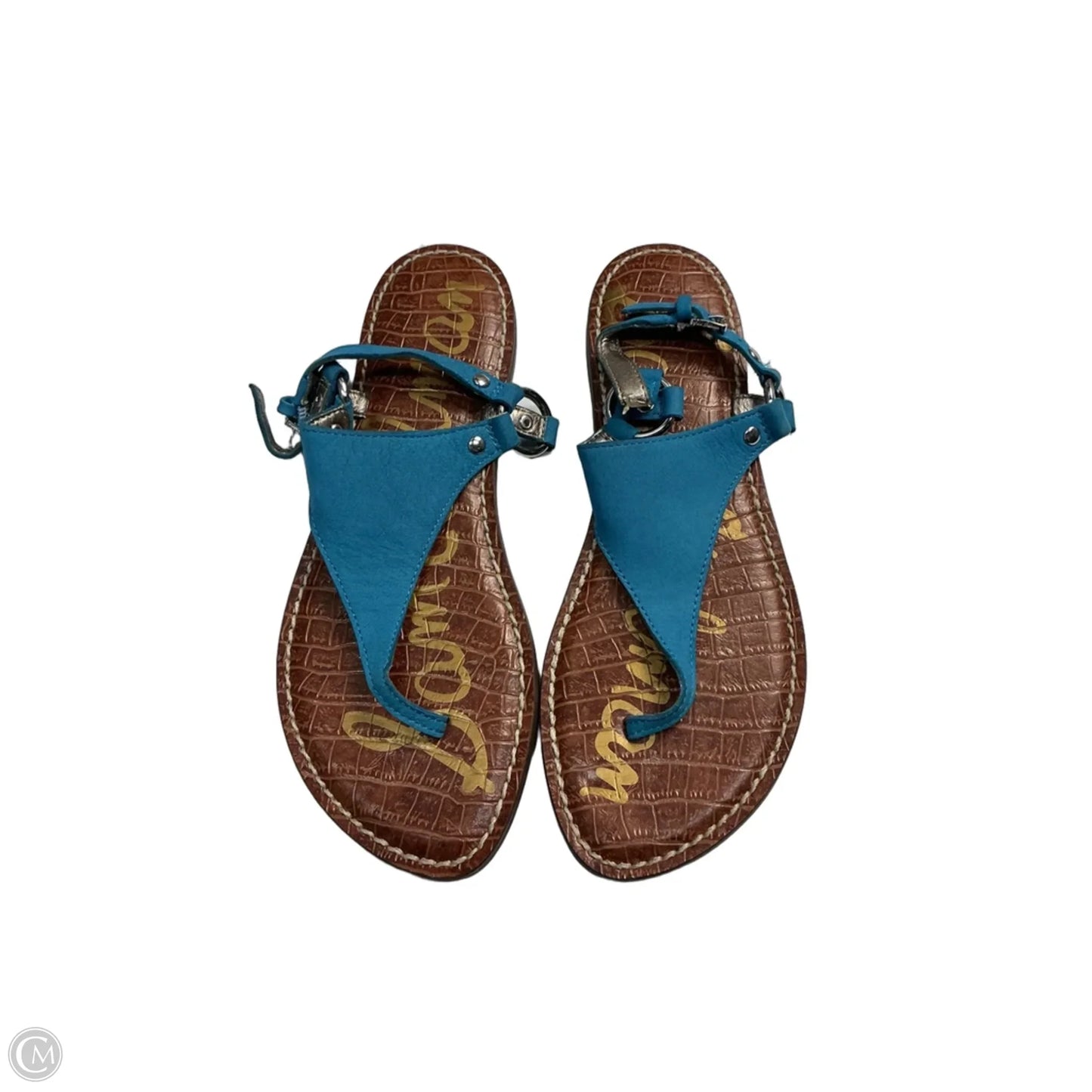 Sandals Flats By Sam Edelman In Blue, Size: 7