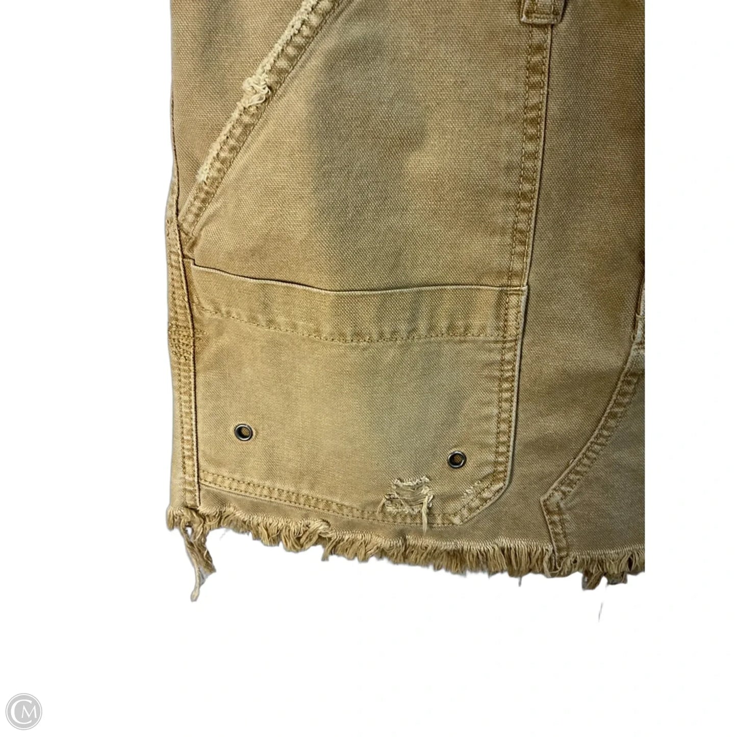 Skirt Mini & Short By Free People In Yellow, Size: 4