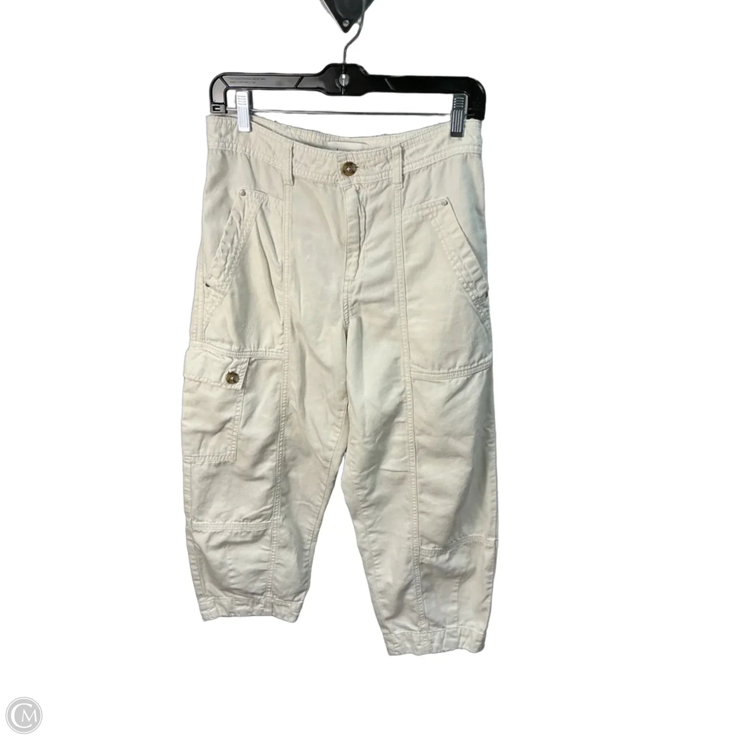 Pants Cargo & Utility By Anthropologie In Cream, Size: 2