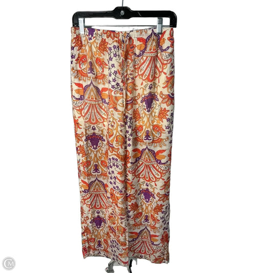 Pants Wide Leg By Clothes Mentor In Paisley Print, Size: 8