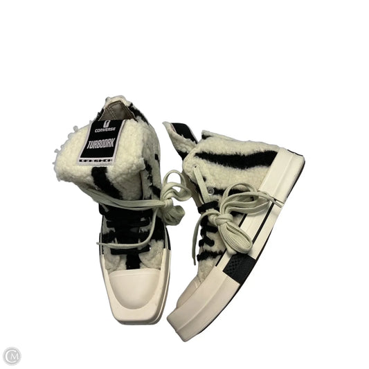 Shoes Sneakers By Converse In Black & Cream, Size: 8.5