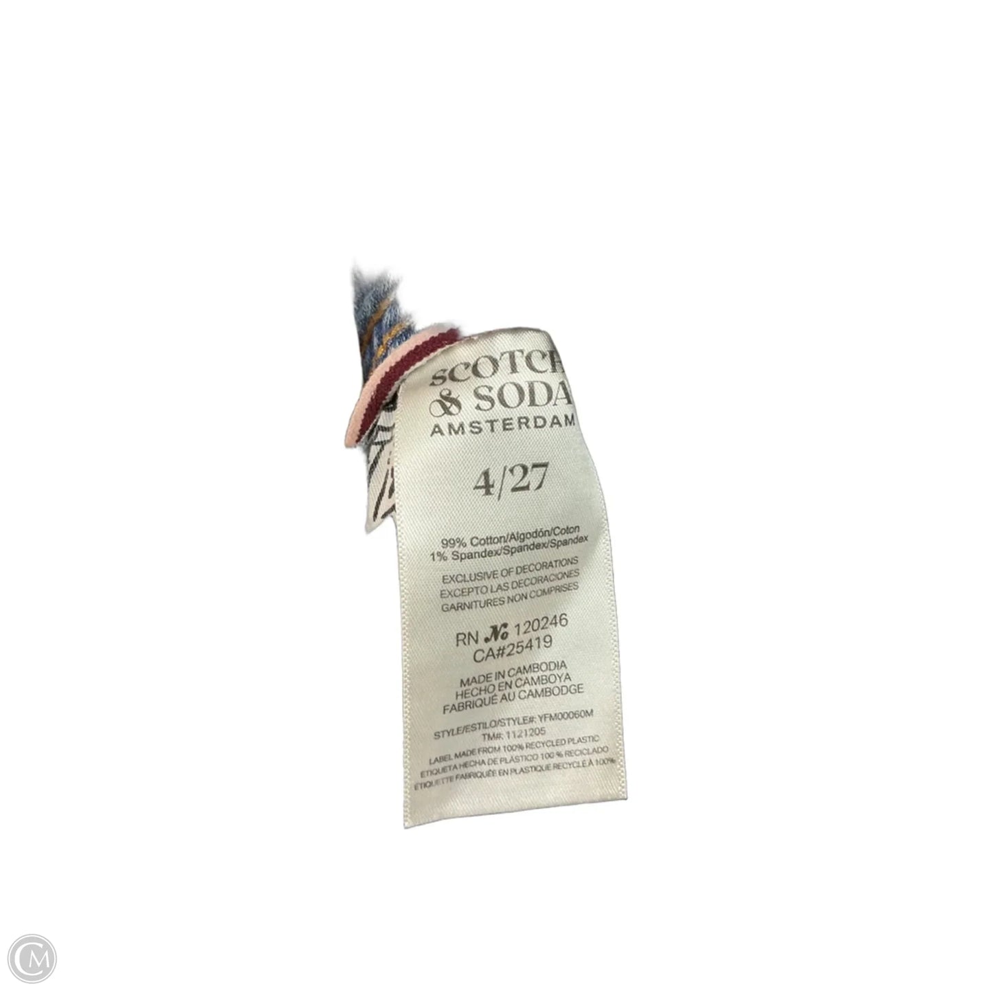 Jeans Straight By Scotch & Soda In Blue, Size: 4