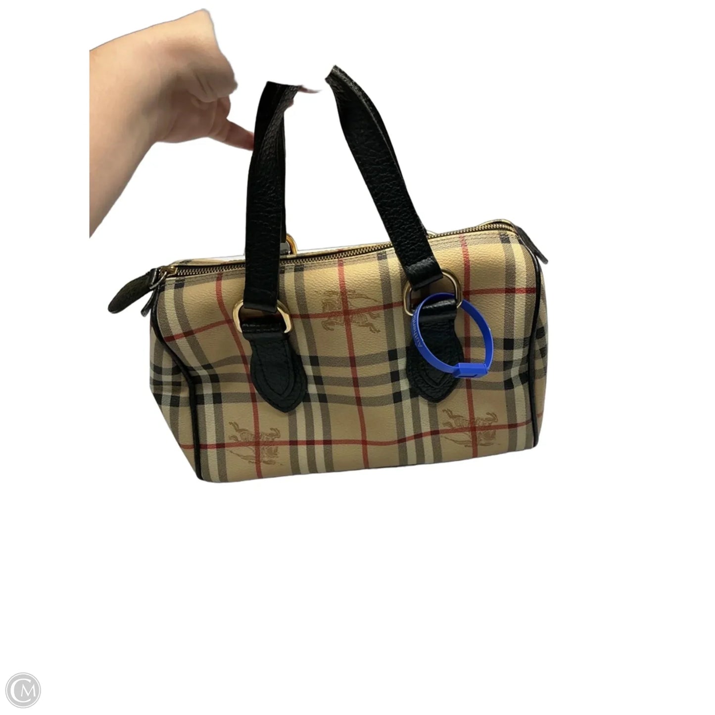 Handbag Luxury Designer By Burberry, Size: Medium