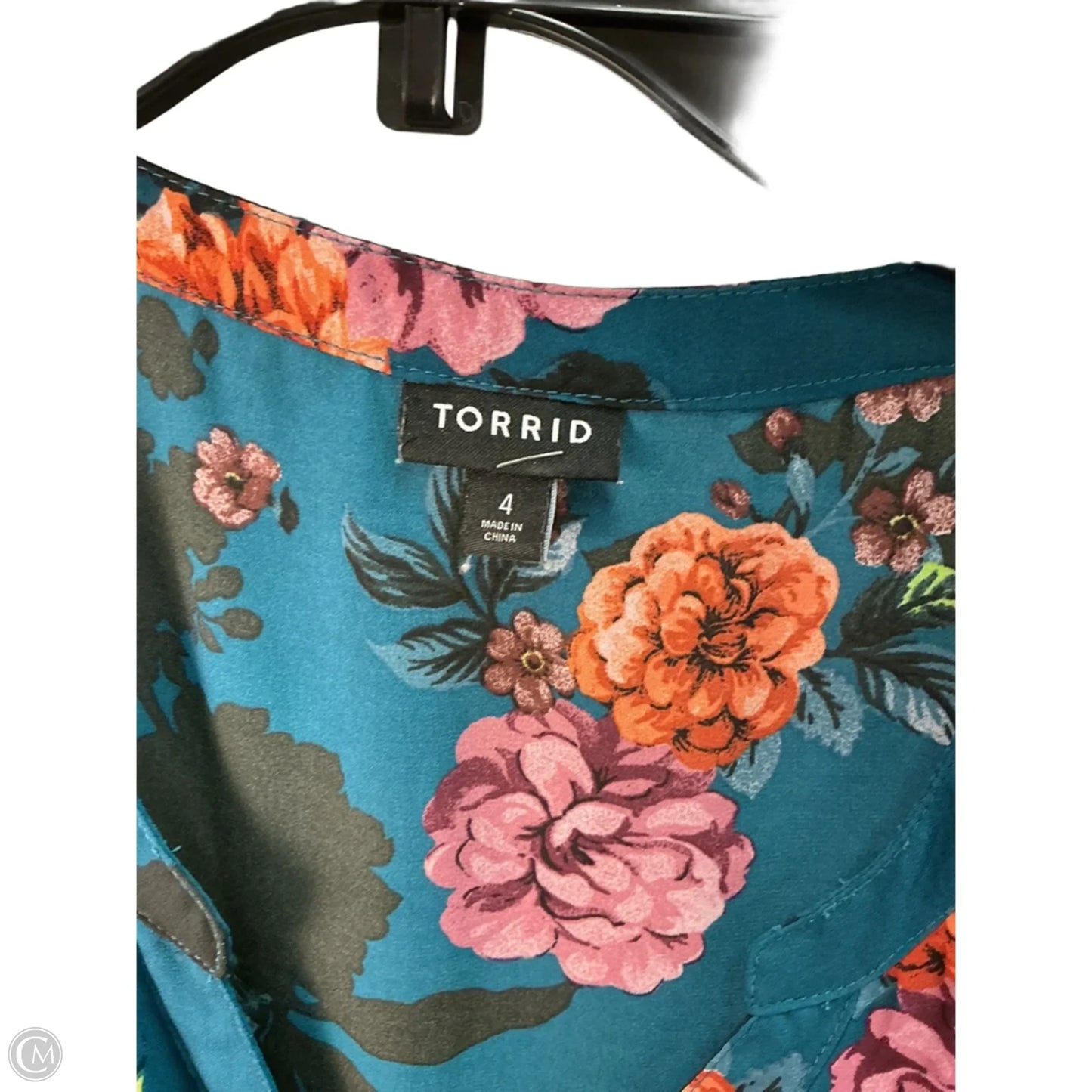 Top Sleeveless By Torrid In Blue, Size: 26