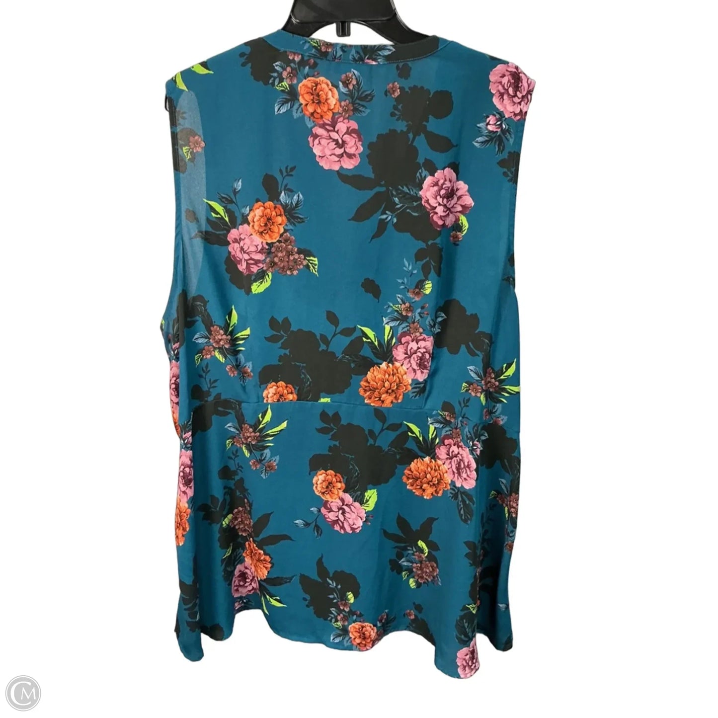 Top Sleeveless By Torrid In Blue, Size: 26
